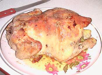 запеченная курица с соевым соусом