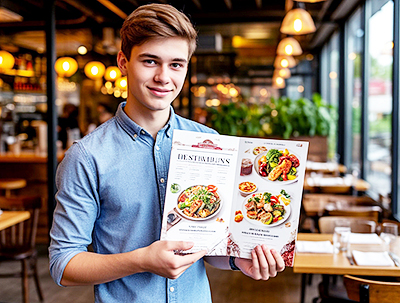 Листовка со вкусом: как одно блюдо может рассказать целую историю